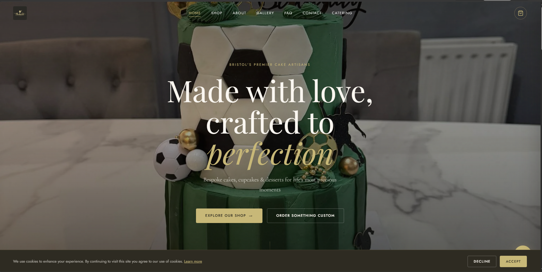 PBaked It website