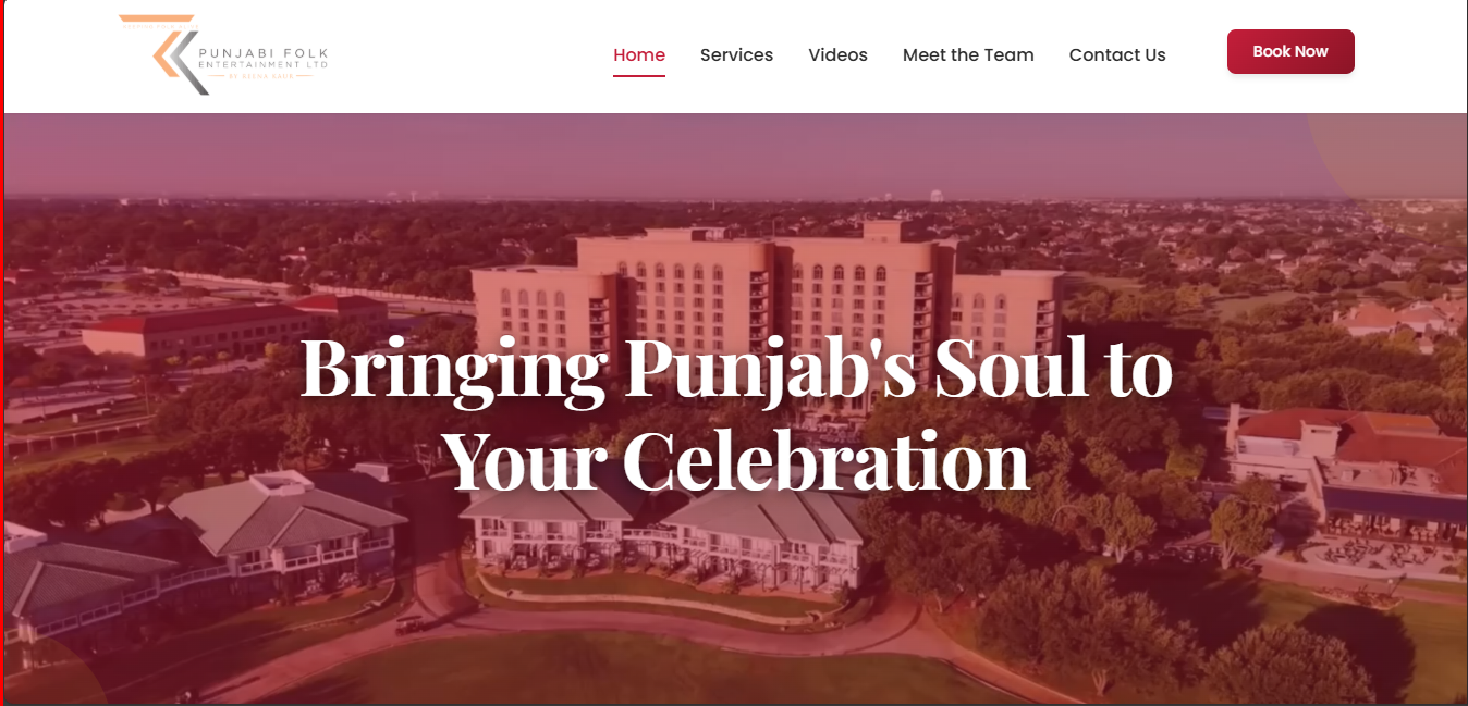 Punjabi Folk Entertainment website